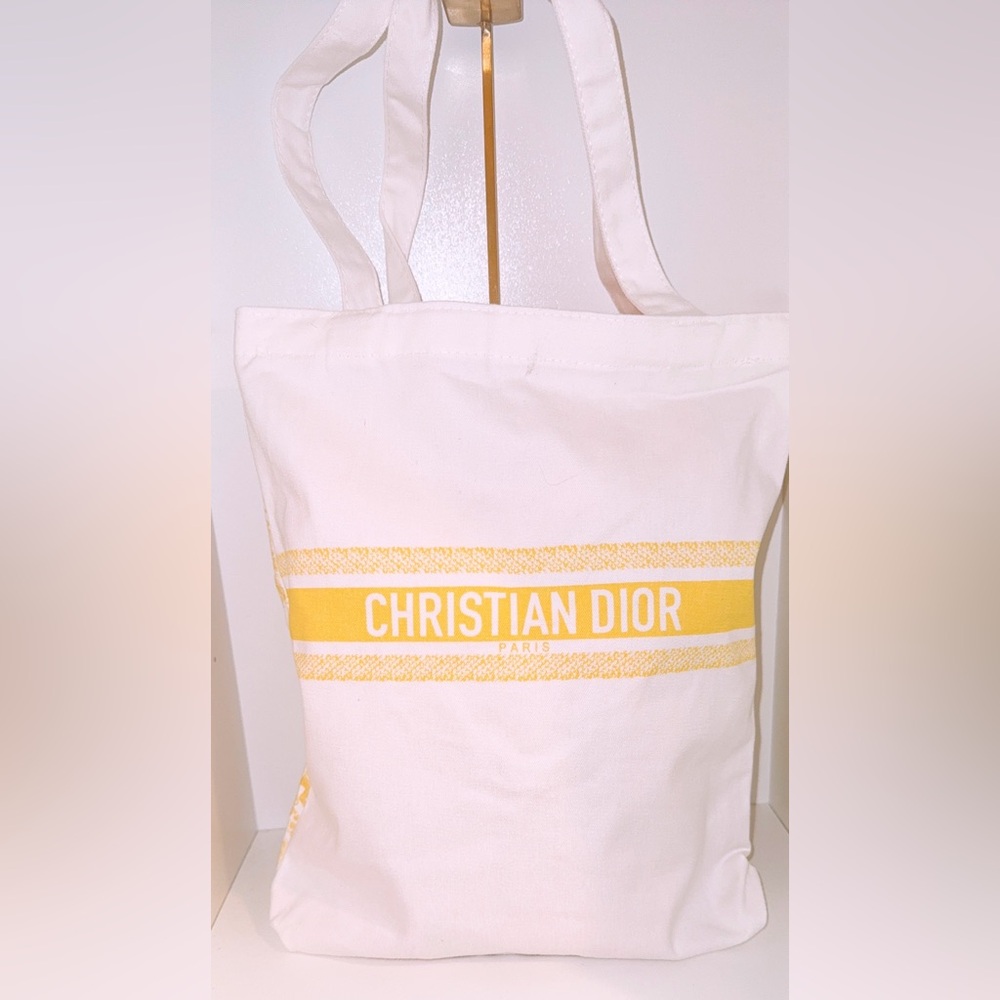 Dior Beauty Canvas Tote Bag